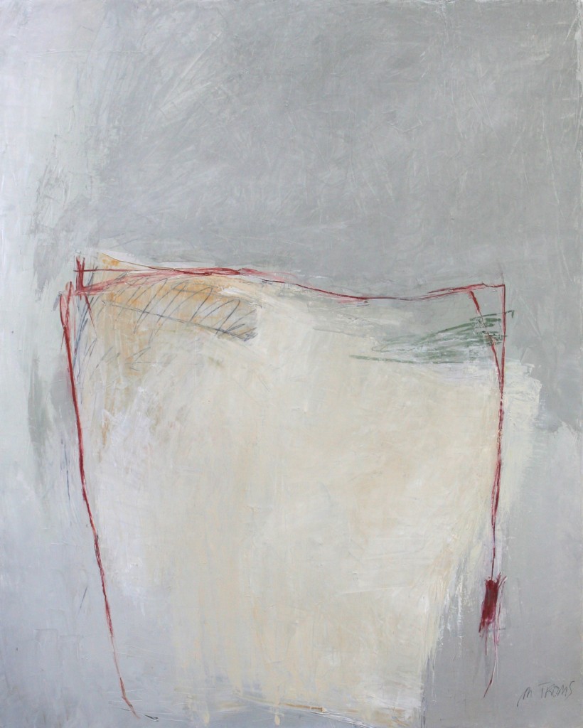 Incertain, huile sur toile de Martine Trouïs, 2011