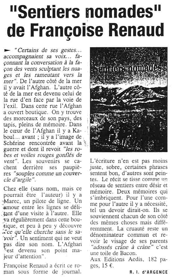 La Provence, nov 2003