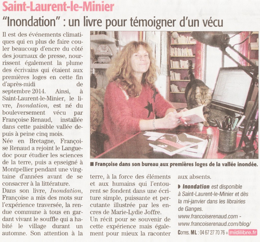  Midi Libre, le 9 janvier 2015